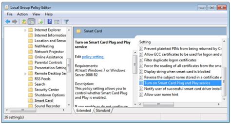 disable smart card group ploicy|How to remove Insert a Smart Card from Windows Login.